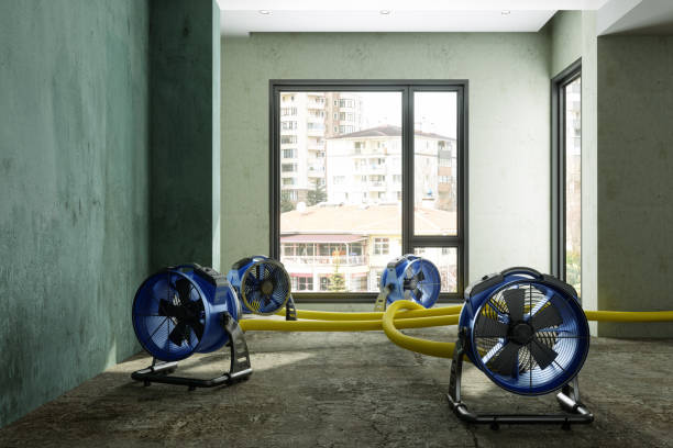 Water damage restoration process in Worcester, MA